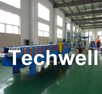 China Automatic Continuous PU Sandwich Panel Machine For Prefab House, Mobile House TW-PU1000 for sale