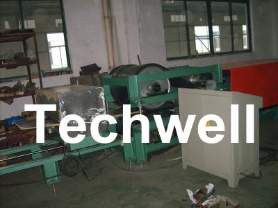 China 30 - 100mm Rubber Belt PU Sandwich Panel Machine for Polyurethane Sandwich Panels for sale