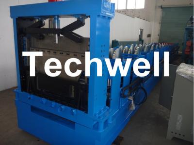 China Hydraulic Cutting Steel C Shaped Purlin Roll Forming Machine For GI, Carbon Steel Material for sale