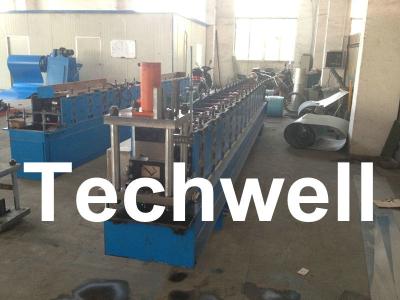 China G.i Coil / Carbon Steel 1.5 - 2.5mm Roller Shutter Forming Machine For Rolling Door Track for sale