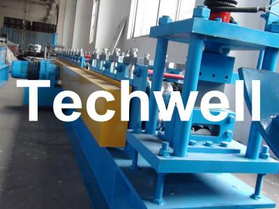 China 0.5 - 1.2mm Thickness Steel Roller Shutter Forming Machine With 5 - 15 m/min Speed for sale