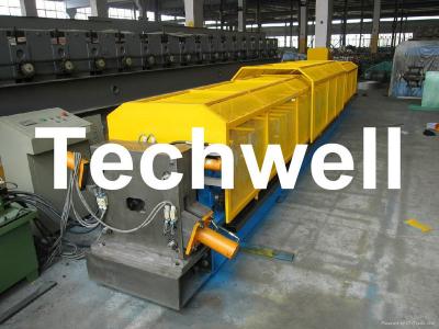 China 7.5Kw 20 Forming Station Custom Downpipe Roll Forming Machine For Rainwater Downpipe for sale