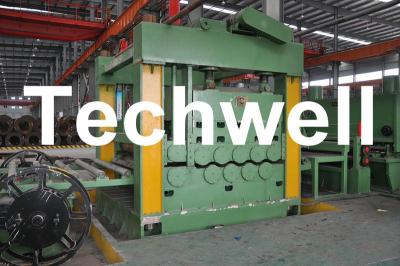 China bobina de acero 3 - de 12m m * de 2200m m cortada a la línea de la máquina de la longitud con el sistema del control automático en venta