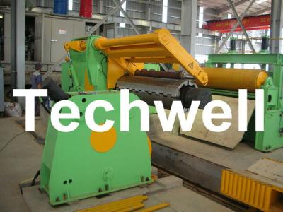 China Metal Sheet 3 - 12 * 2200mm Steel Slitting Machine Line To Slit Wide Coils, Strips for sale