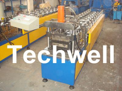 China 10 Station Metal U Runner Roll Forming Machine For Light Steel Stud / Track for sale