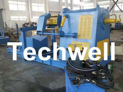 China Active Uncoiling / 10 Ton Hydraulic Decoiler Curving Machine With Coil Car TW-DECOILER for sale