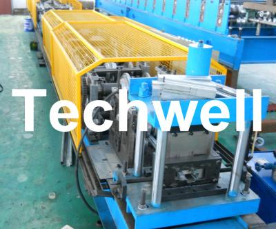 China 18 Forming Station, PLC Control Steel Door Frame Roll Forming Machine for sale