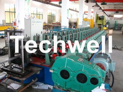 China High Speed 12 - 15 m/min Storage Shelf, Steel Rack Roll Forming Machine For Rack Beam for sale