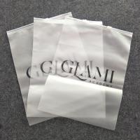 Quality Custom Logo Rectangular Recycled Plastic Storage Bags CPE OPP for sale