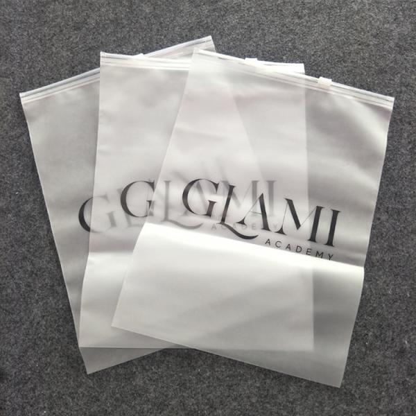 Quality Custom Logo Rectangular Recycled Plastic Storage Bags CPE OPP for sale