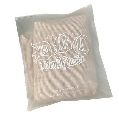 China 0.03 0.04 0.05mm Eco Friendly Recycled Plastic Zip Bags for sale