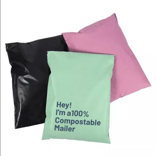Quality 0.06mm 0.07mm 0.08mm Biodegradable Plastic Shipping Bags for sale