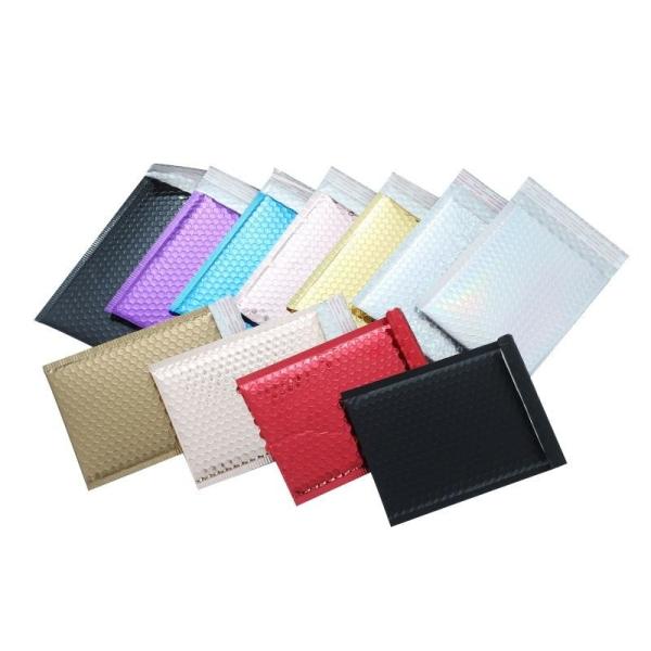 Quality Cushioned Recycle Plastic Bubble Mailer Tear Resistant 0.03mm 0.04mm 0.05mm for sale