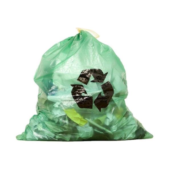 Quality 0.08 0.09 0.1mm Recycled Trash Bag For Environmentally Friendly Waste Management for sale