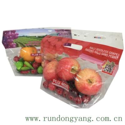 China High Recyclability Chemical Resistance Vegetable Recycled Plastic Packaging Bags for sale