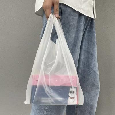 China Biodegradable Recycled Clear Plastic Bags 0.07 0.08 0.09 0.1mm for sale