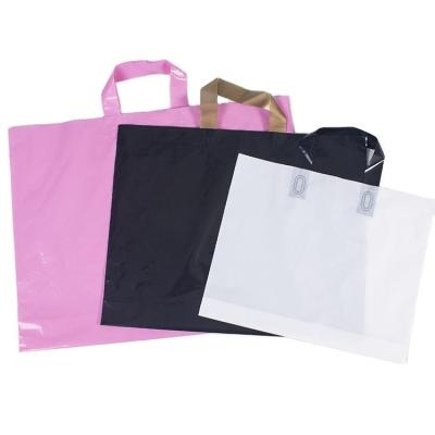 China Environmentally Friendly Recycled Clear Plastic Bags With Handles for sale