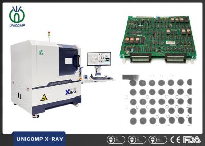 China Máquina de raio X programável Unicomp do CNC 5um 2.5D AX7900 para a medida de solda dos vácuos de SMT PCBA BGA automaticamente à venda