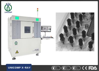 China 130kV microfocus X-ray of  Unicomp AX9100 for SMT PCBA BGA soldering Inspection for sale