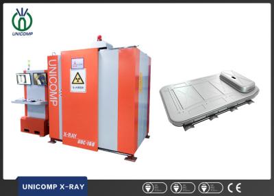 China Las cajas de batería de los bastidores de aluminio del vehículo eléctrico agrietan los defectos de la porosidad detectados por la máquina del rayo de Unicomp UNC160 NDT X en venta