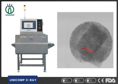 China Unicomp X-ray insepction system for pack bulk can food foreign matter contamincation check for sale