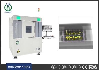 China Unicomp 130kV microfocus X-ray  AX9100 for Led PCBA soldering Void measurement for sale
