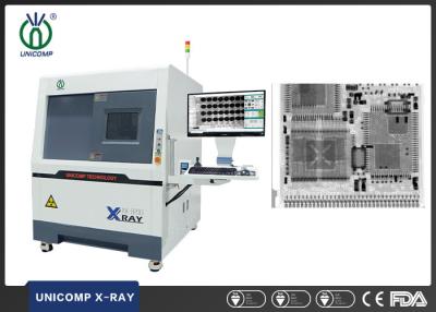 China 90kV maintanence free closed tube SMT X-Ray machine Unicomp AX8200MAX for BGA LED soldering voids measurement for sale