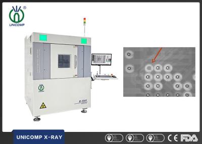 China Raio X AX9100 do microfocus 130kV de Unicomp do manfuacturer das máquinas de raio X de China com opinião oblíqua de 2.5D FPD para PCBA IC BGA PTH à venda