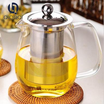 China Party Tableware New Type clear glass tea pot 500ml China good manufacturer for sale
