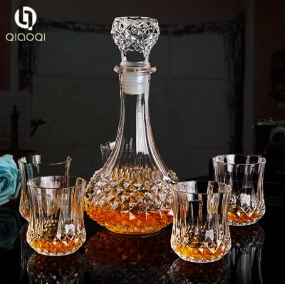 China Creative Gifts Nice Looking decanter with drinking glass set for sale
