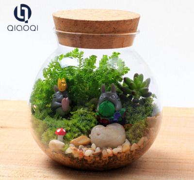 China China wholesale Product Welcome Wholesale garden miniatures flower glass vase for sale