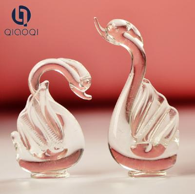 China European style clear swans series for home decoration wholesale for sale