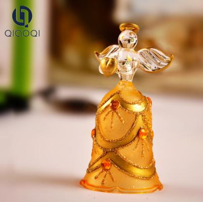 China Wholesale Delicate Design Transparent Angel Decoratiom Crystal Glass Angel for sale