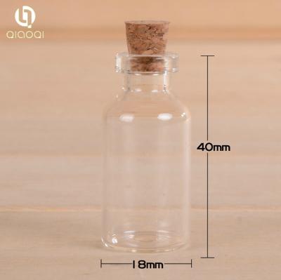China 5ml Mini Test Tube Bottle With Cork for sale