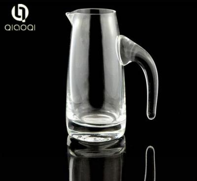 China Party Tableware China Factory handmade glass decanter with handle for sale