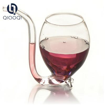 China 300ml Crystal transparent glass glass vampires shape wine cup for sale