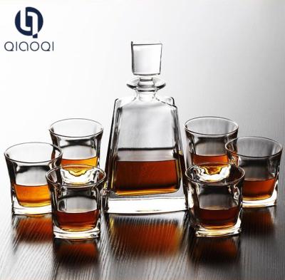 China whiskey cup whiskey decanter set 700ml for sale