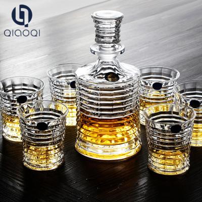 China Direct Factory Price China Gold Supplier clear decanter wine glass set wedding souvenir gift box set for sale
