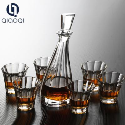China Direct Factory Price Latest whiskey decanter set with glasses for sale