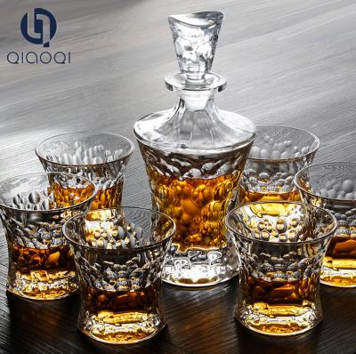 China Discount New glass whisky decanter set for sale