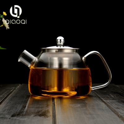 China China wholesale Product Best sell glass tea pot with lid 600ml 900ml for sale