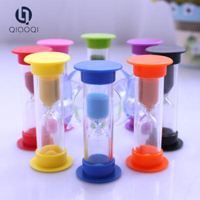 China 3 minutes Mini Shower Plastic Sand Clock Timer With Suction Cup for sale