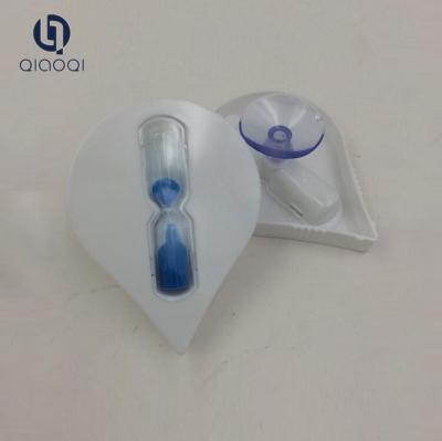 China Creative Gifts Water droplet bathroom hourglass five minutes for sale