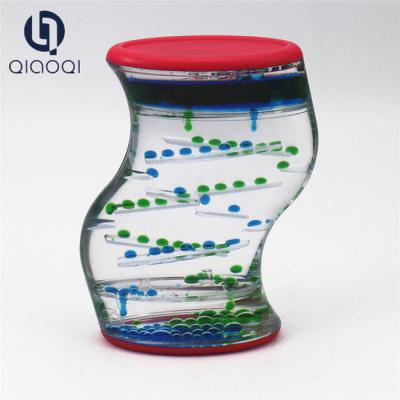 China High quality custom hourglass trendy home decor liquid oil timer for sale