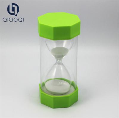 China Custom Kids Toy 30 Minute Octagonal Hourglass Sand Timer Factory for sale