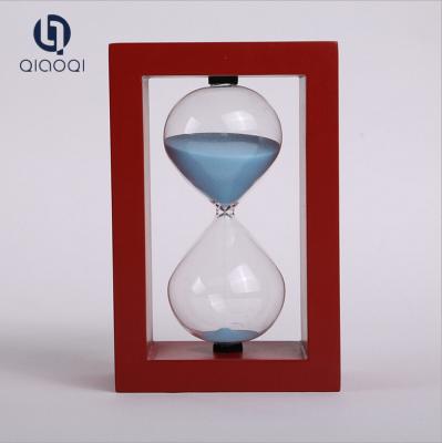 China Wooden Decorative Sand Clock Timer for sale for sale