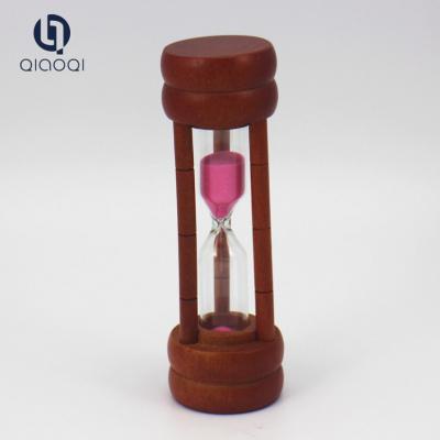 China Novelty 30 Second Mini Wood Hourglass wedding table gift for guests for sale