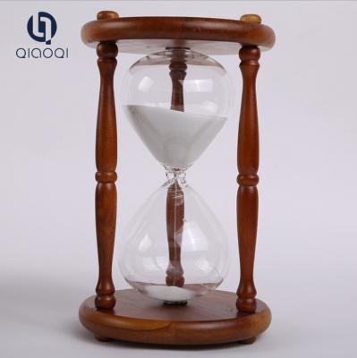 China factory price High quality 30 min wooden big hourglass for sale for sale