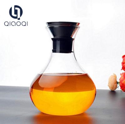 China new style stainless steel high boron silicon cool glass teapots for sale