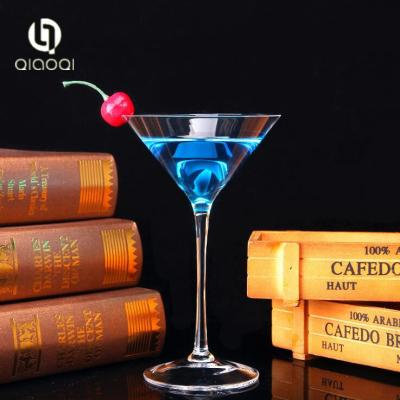 China Goblet Wine Clear Glass Cocktail Cup Manufacturer for sale